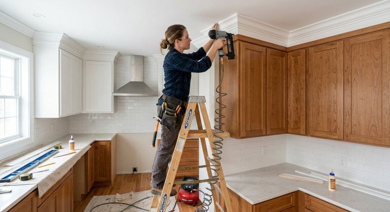 Kitchen Molding Installation Service