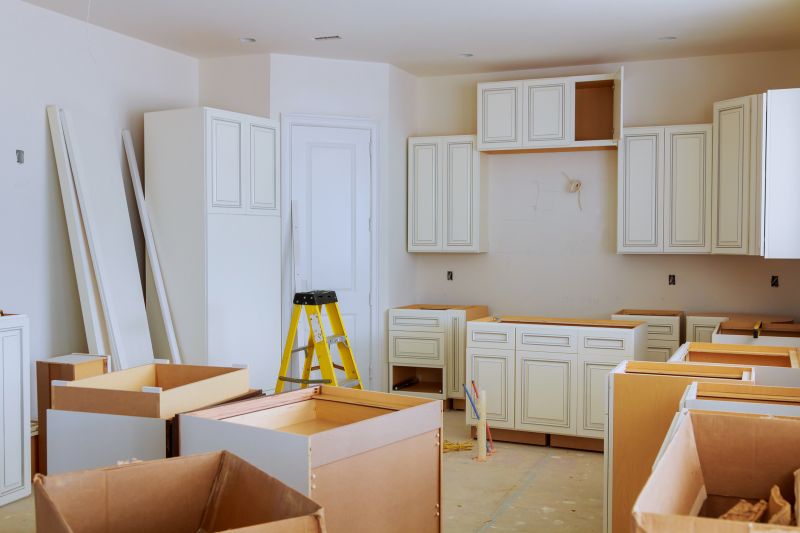 Kitchen Molding Installation
