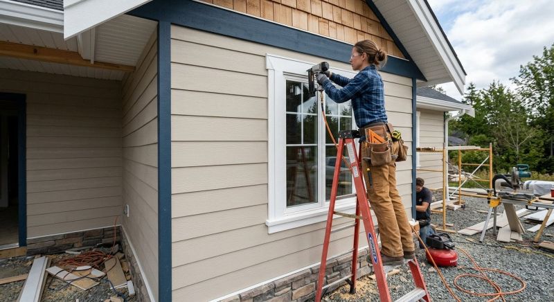 Aluminum Trim Installation in Olathe, KS
